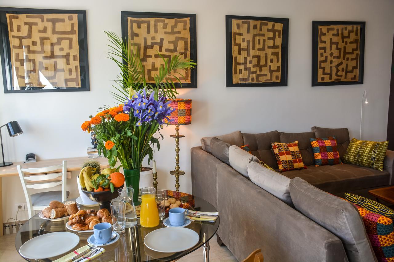 Appartement Moderne Moroccan/African Decoration Casablanca Exterior photo